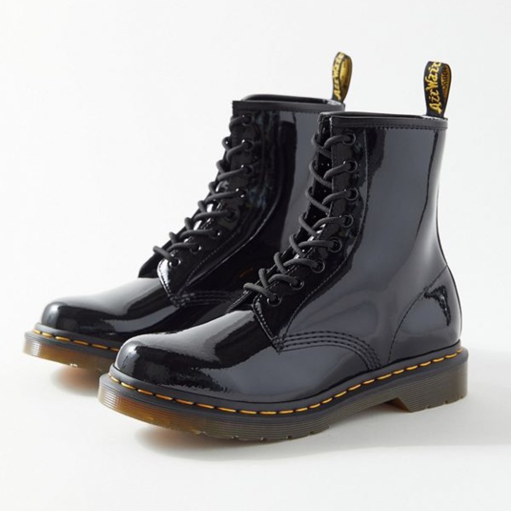 Dr. Martins patent leather